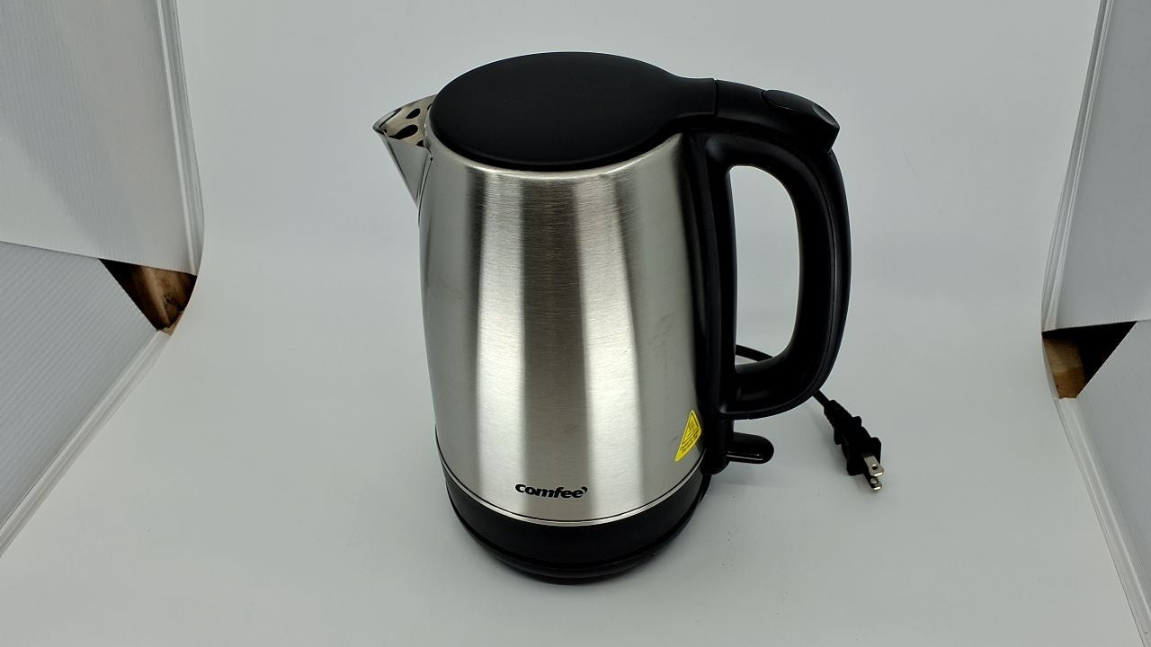 1.7L Stainless Steel Electric Tea Kettle w/ LED Light & Auto Shut-Off
