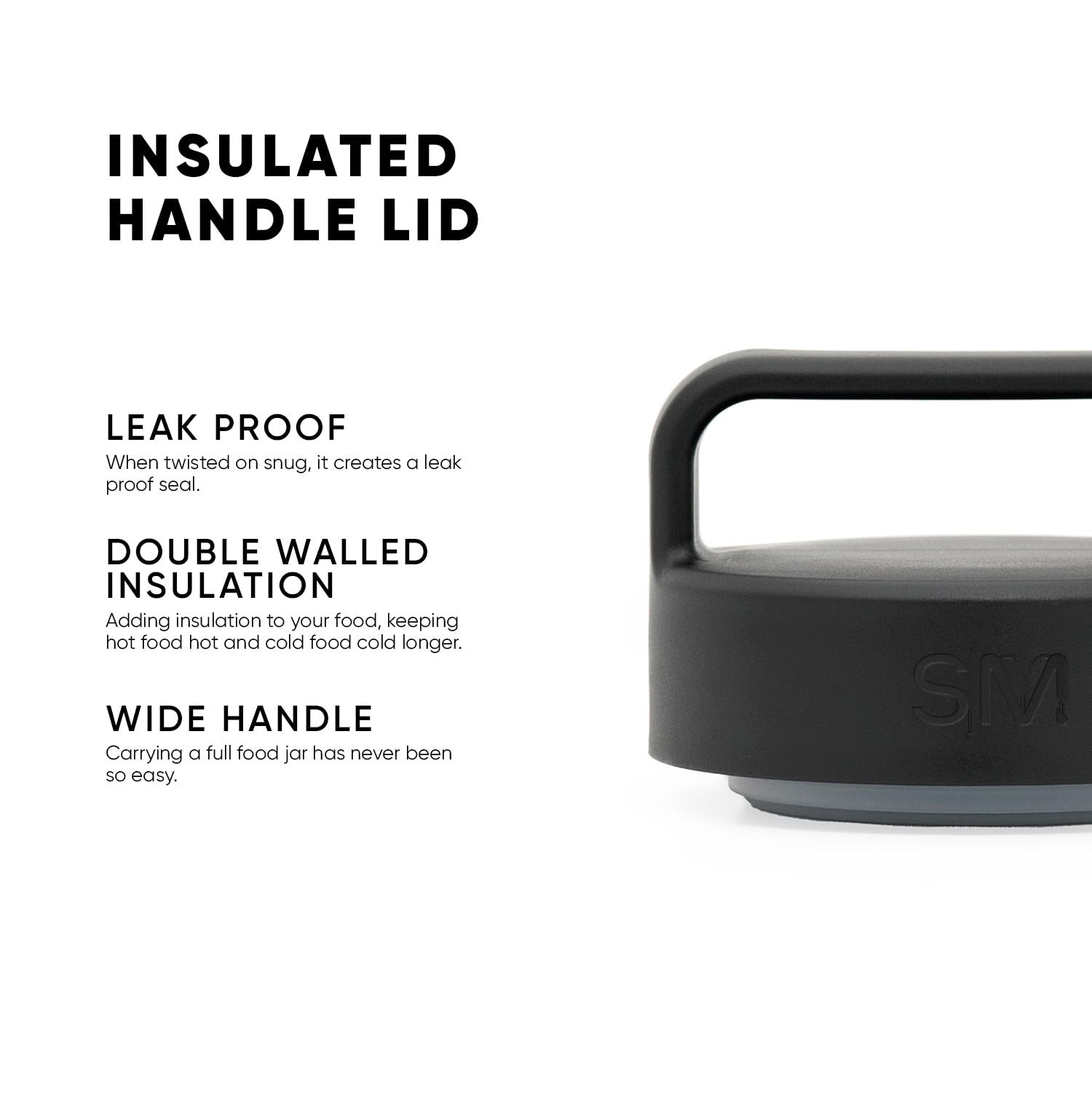 12oz Stainless Steel Food Jar - Vacuum Insulated, Leak Proof - Ice Gray