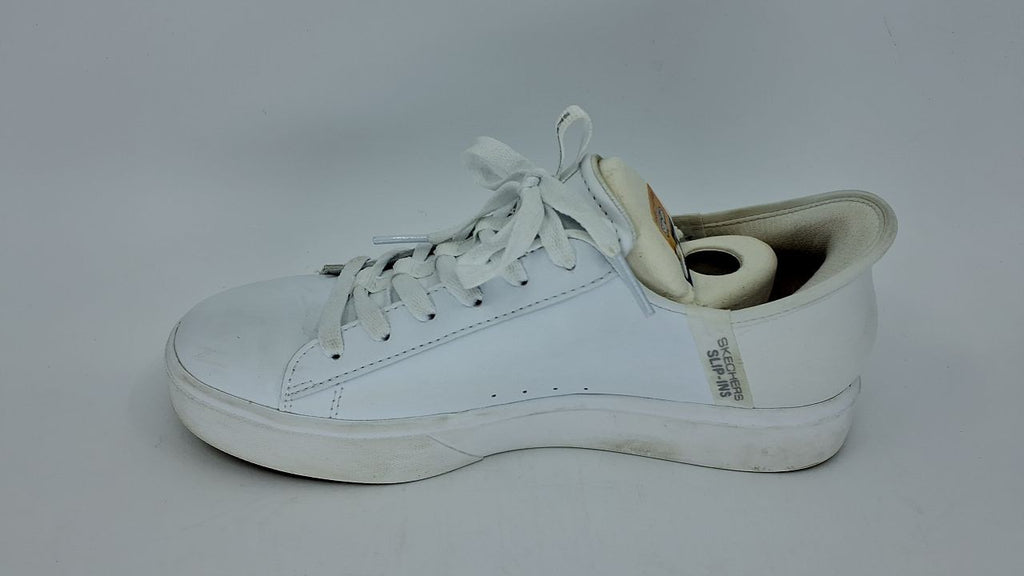 Skechers Court Classics Women's,Eden LX-Royal Stride,WHT, 7 M US
