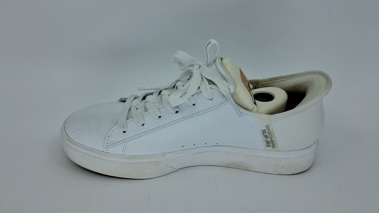 Skechers Court Classics Women's,Eden LX-Royal Stride,WHT, 7 M US