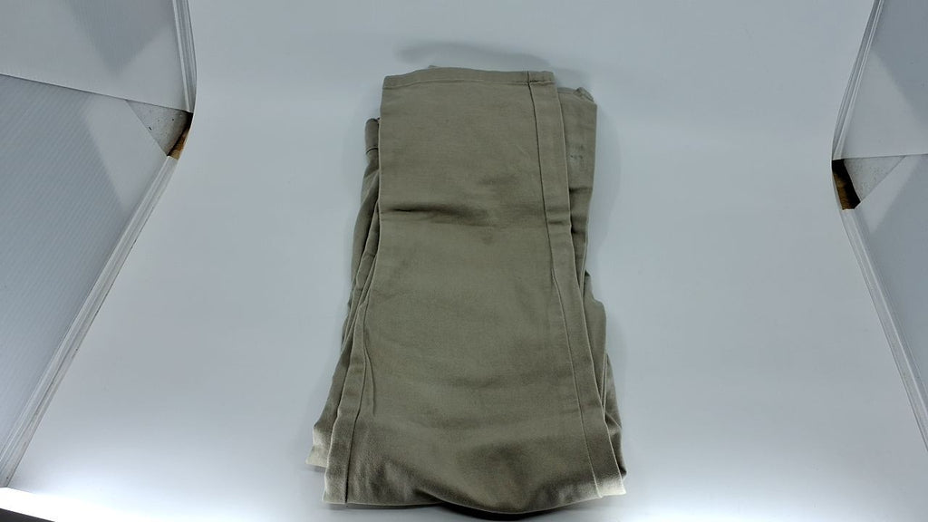 IZOD Big Boys School Uniform Flat Front Twill Pants, Khaki, 8