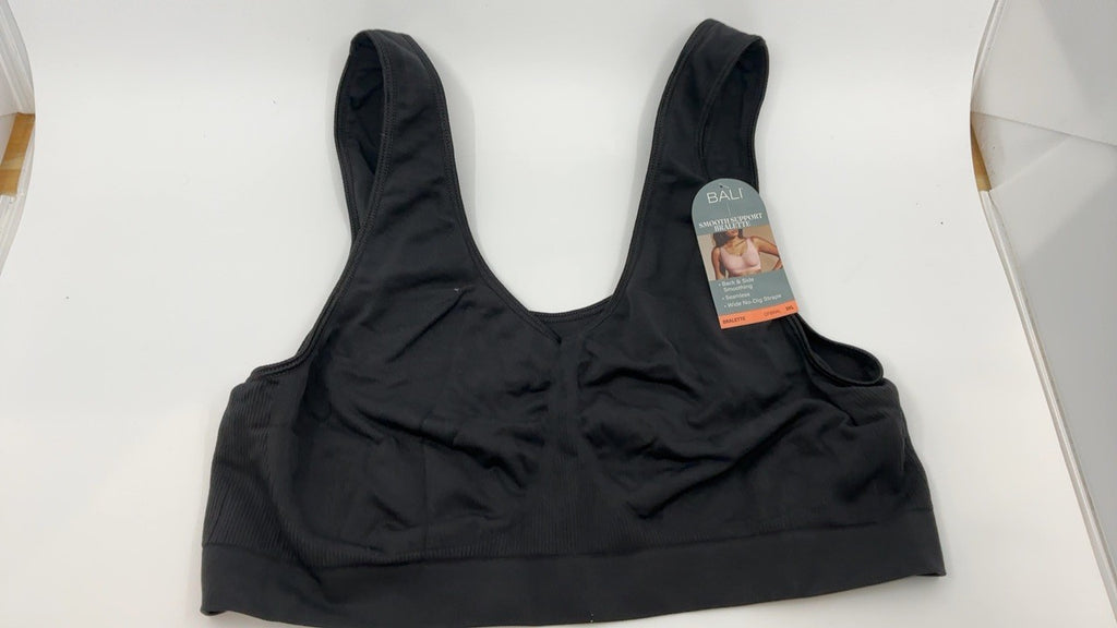 Bali womens Bali One Smooth U Bralette Bras, Black, 3X-Large US