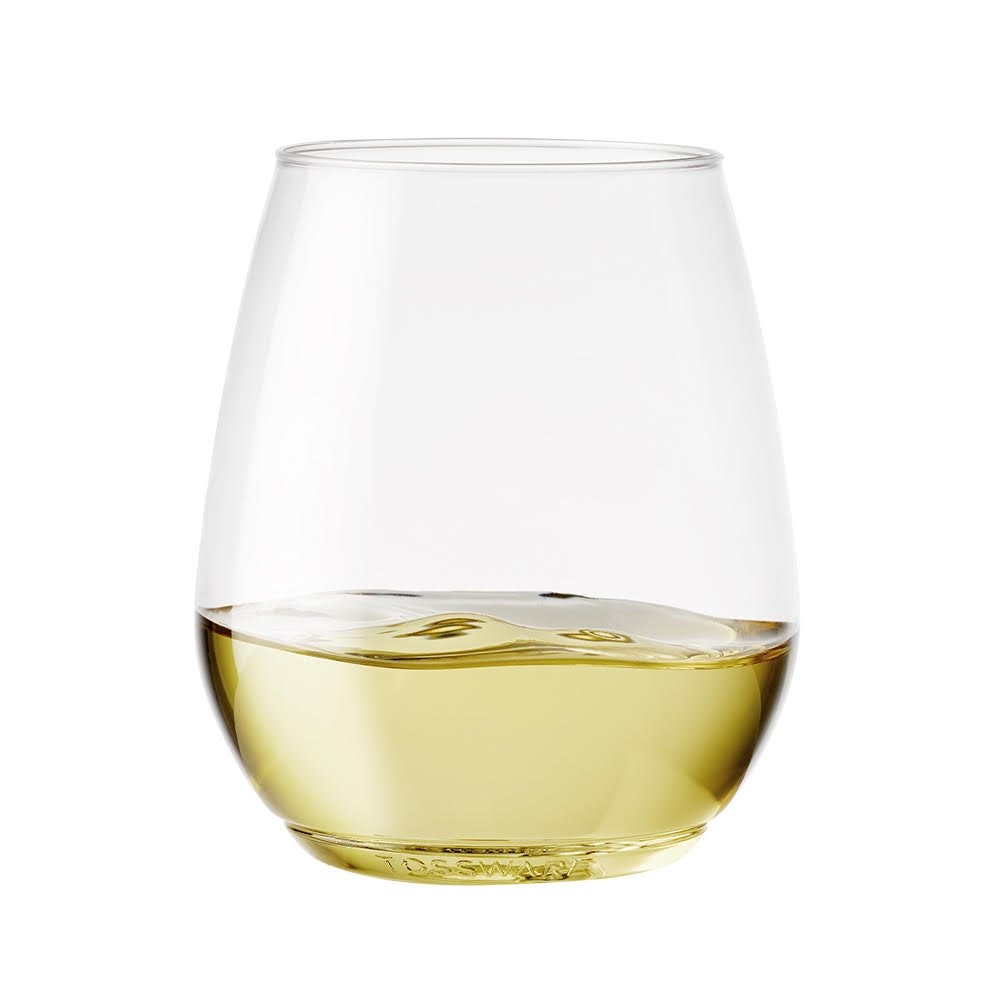 TOSSWARE 18oz Vino XL Set of 12 Unbreakable Plastic Wine Glasses