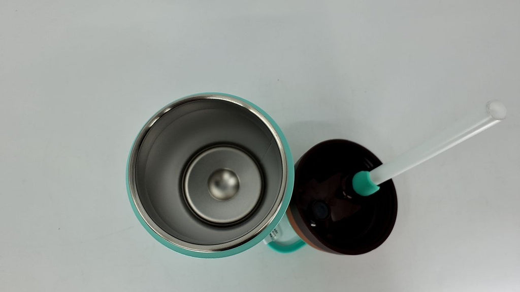 Owala 14oz Kids Flip Water Bottle w/ Straw & Locking Lid, Brown/Teal