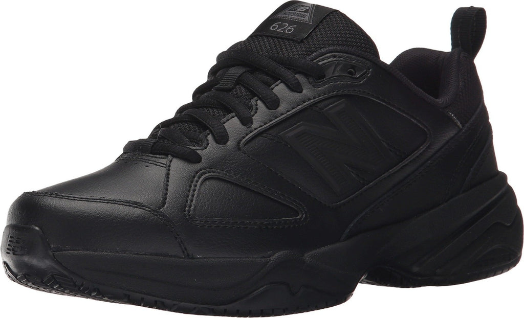 New Balance Women's Slip Resistant 626 V2 Industrial Shoe , Black, 9.5 X-Wide