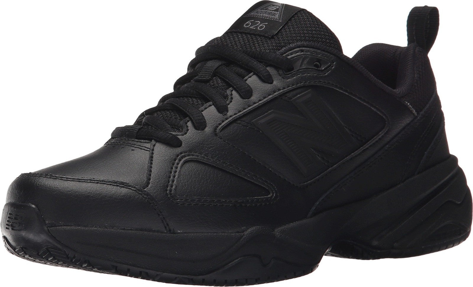 New Balance Women's Slip Resistant 626 V2 Industrial Shoe , Black, 9.5 X-Wide