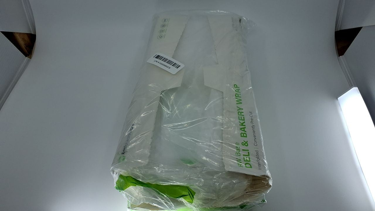 1000 Count Plastic Deli Wraps, 10.75 x 12 In, Microwavable & Freezable