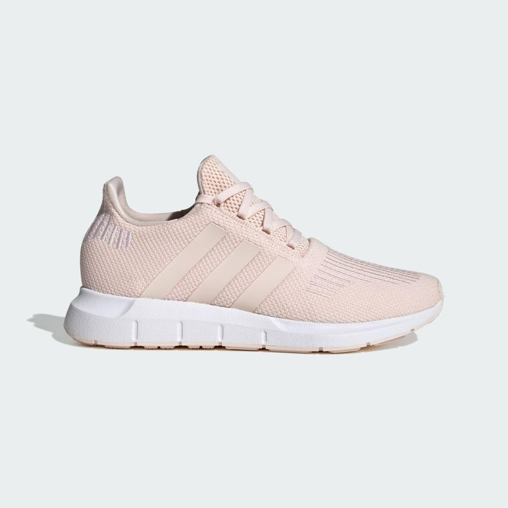 adidas Women's Swift Run Sneaker, Wonder Quartz/Wonder Quartz/White, 6.5