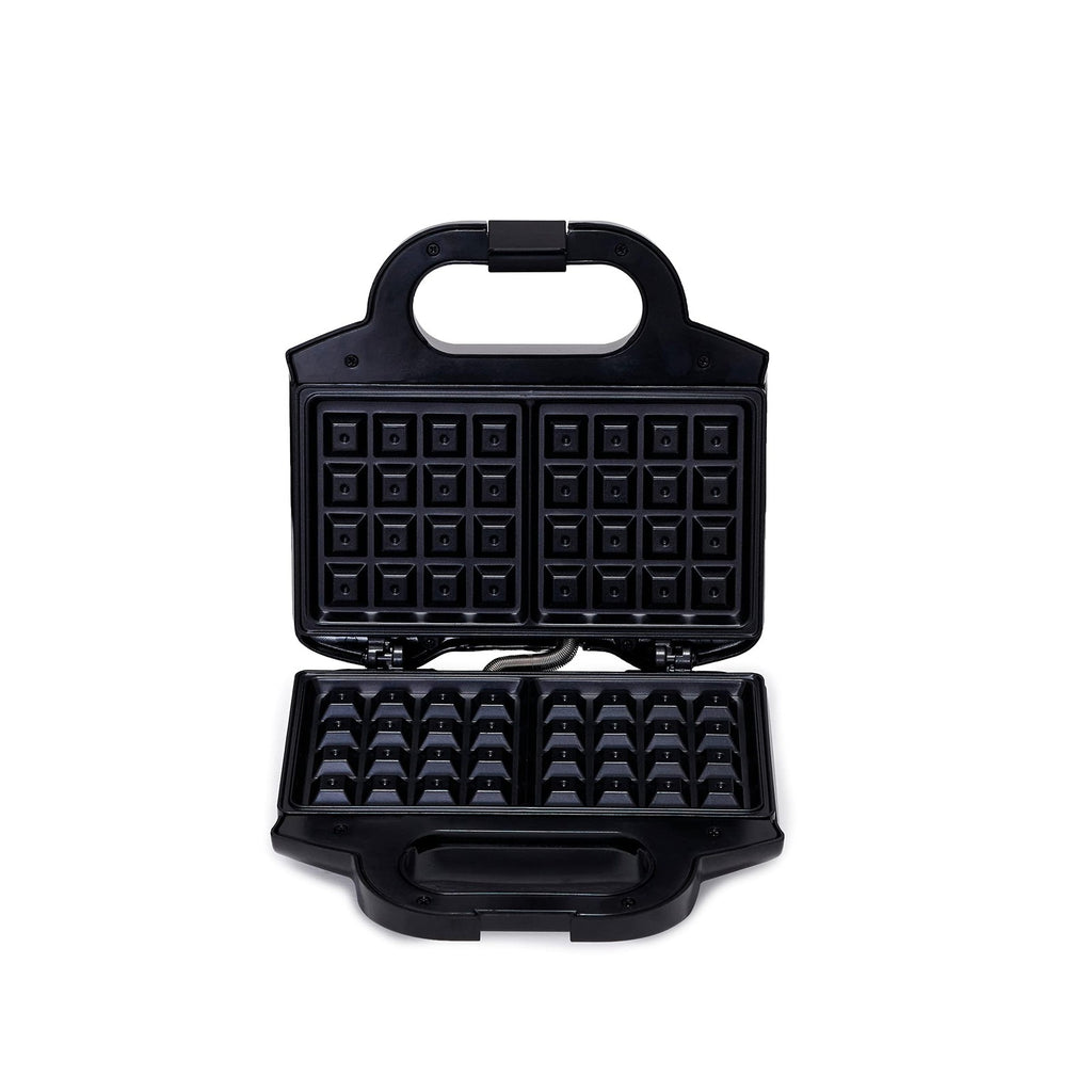 Amazon Basics 2-Slice Waffle Maker, Easy Clean, Black, 700W