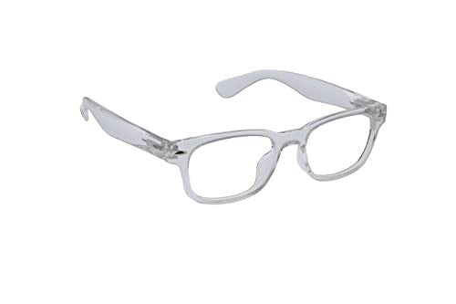 Peepers by PeeperSpecs Clark Blue Light Blocking Reading Glasses, Clear +2.50