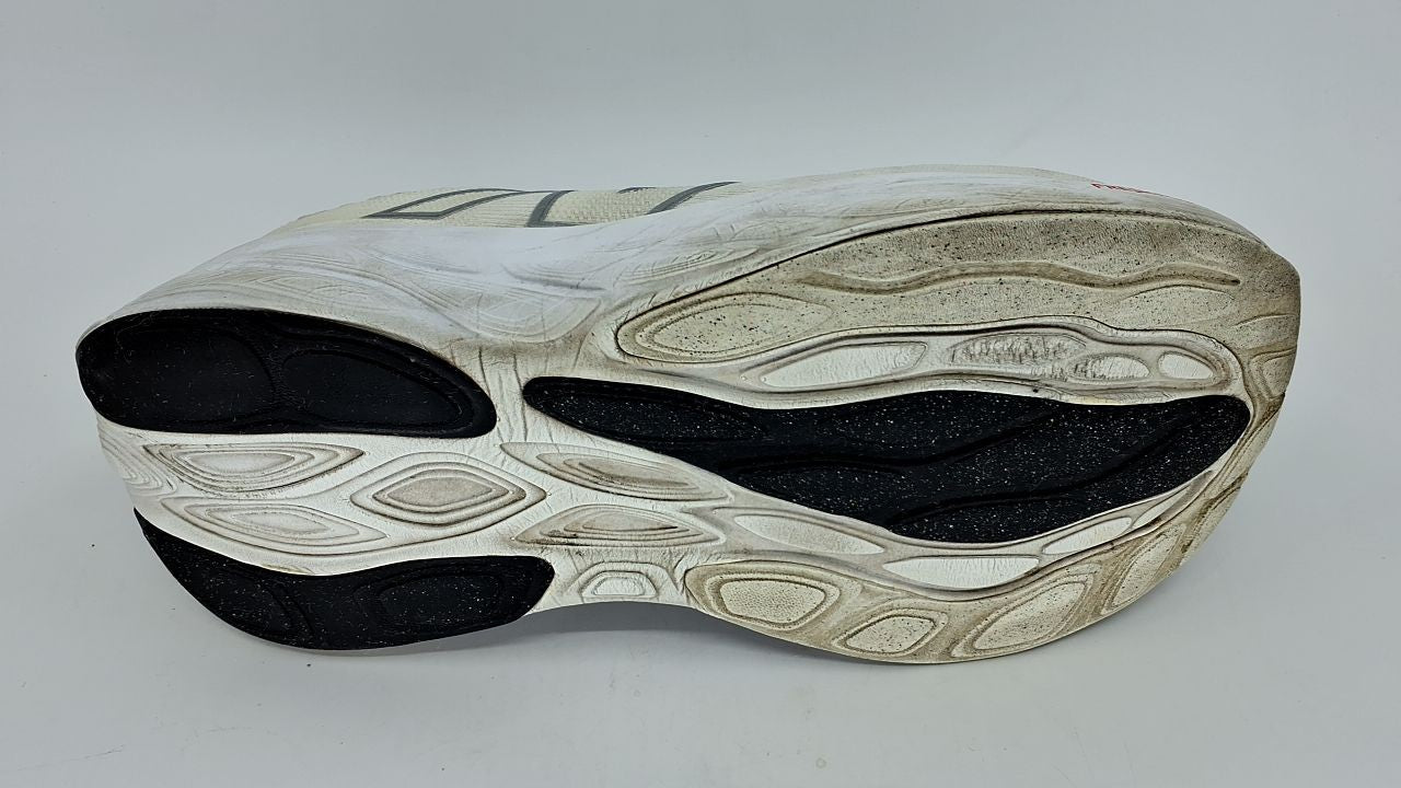 Men's Fresh Foam X 1080 V14 Running Shoe 8 M White/Silver Metallic/Sea Salt