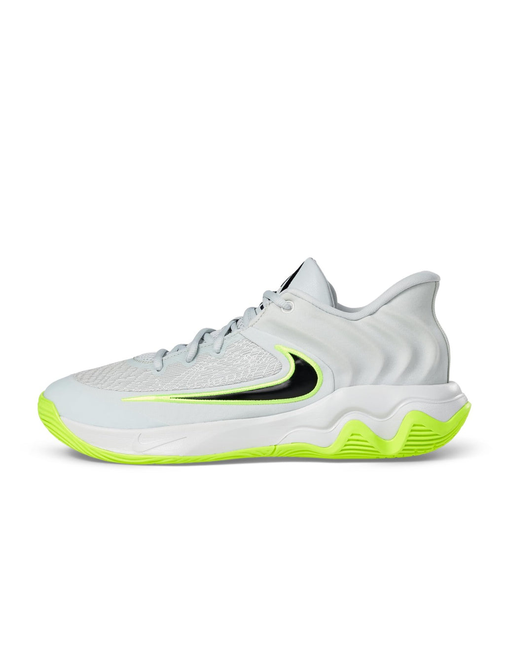 Nike Men's Giannis Immortality 4 Basketball Shoes, Light Silver/Black-Volt, 5.5