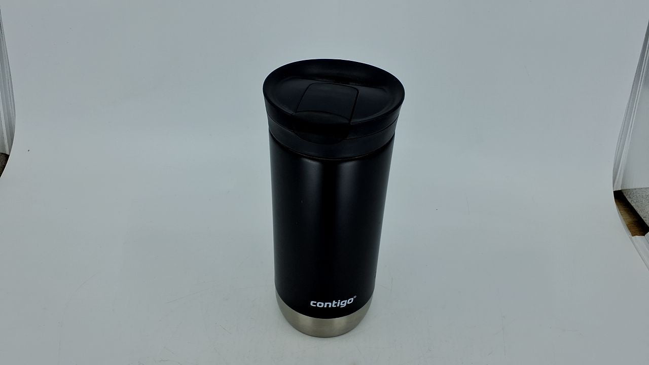 Huron Stainless Steel Travel Mug 16oz - Leak-Proof, Fits Most Cup Holders