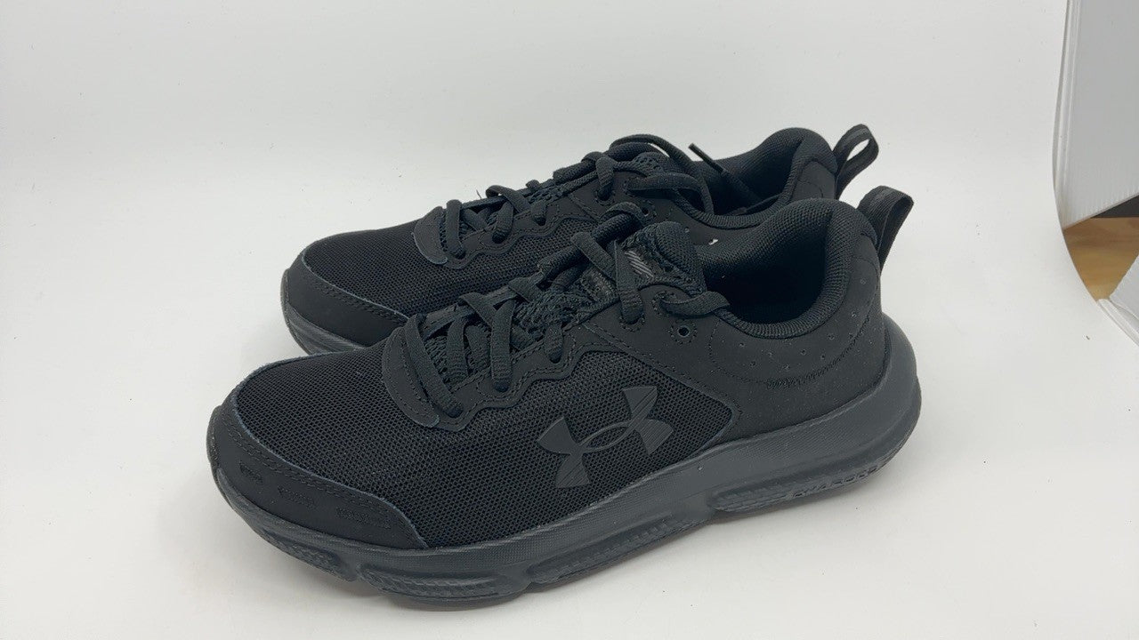 Under Armour Women's Charged Assert 10, (002) Black/Black/Black, 6.5, US