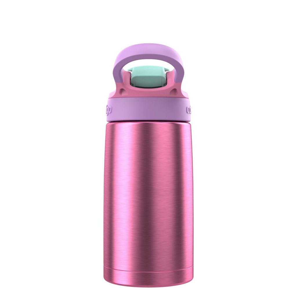 Contigo Autospout Water Bottle with Straw 13 oz Azalea/Pansy