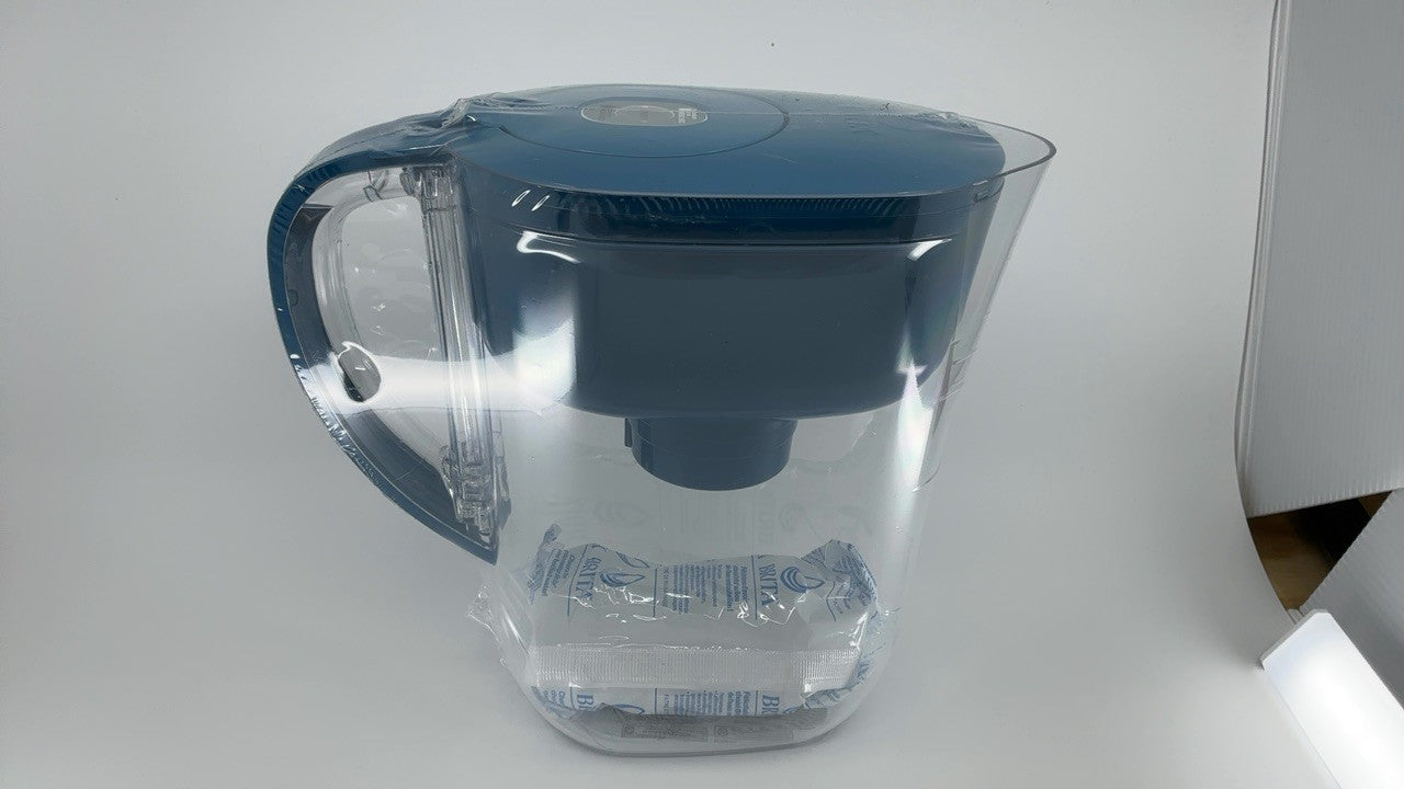 Brita Metro 6-Cup Water Pitcher w/ SmartLight Indicator, Turquoise