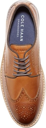 Cole Haan Men's Go-to Wing Oxfords, British TAN, 11.5