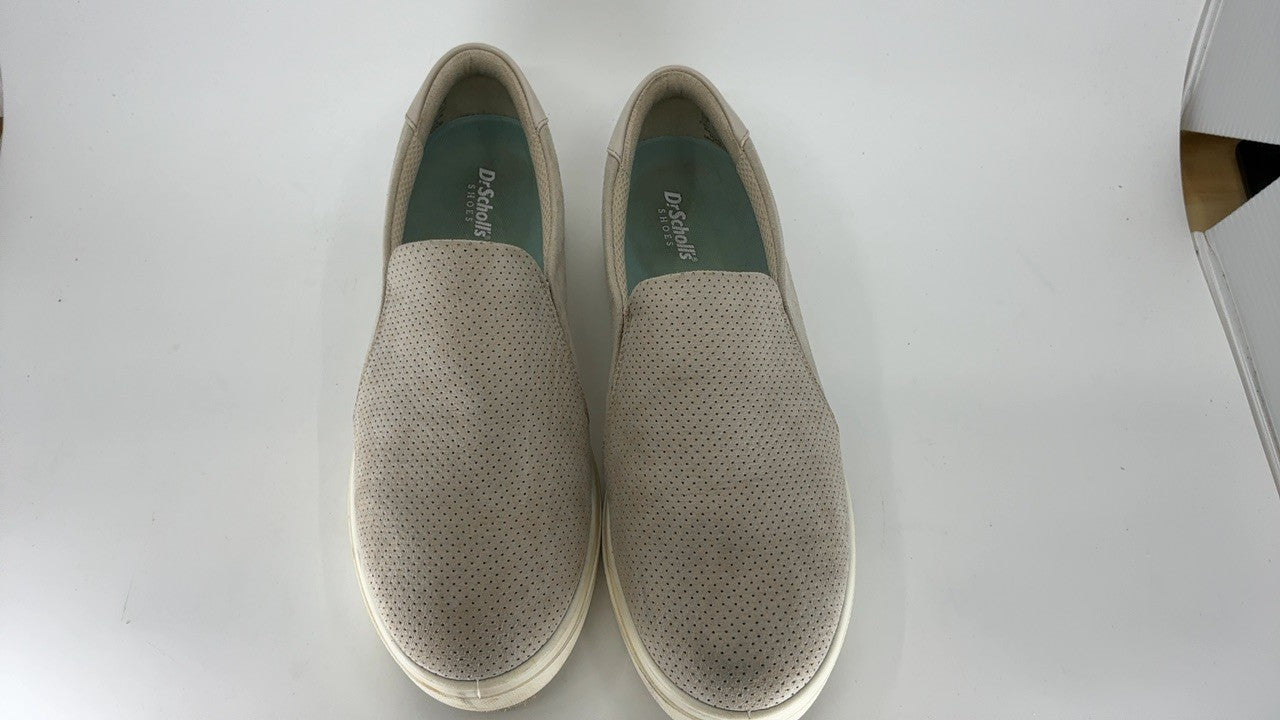 Dr. Scholl's Womens Nova Slip On Sneakers, Light Grey/White, Size 8