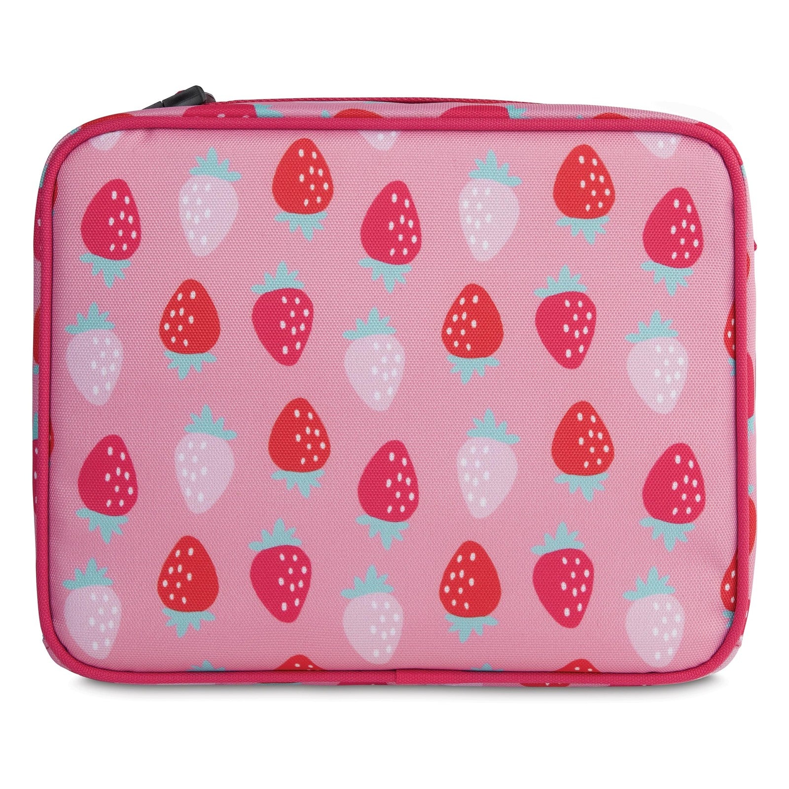 PackIt Freezable Lunch Box Sweet Strawberry 3L Collapsible Reusable