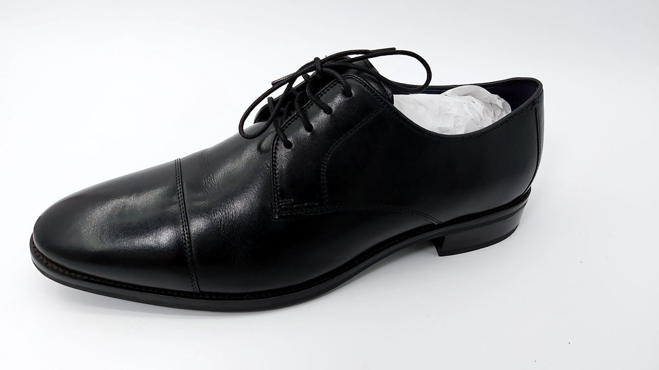 Cole Haan Men's Lenox Hill Cap Oxford,Black,12 M US