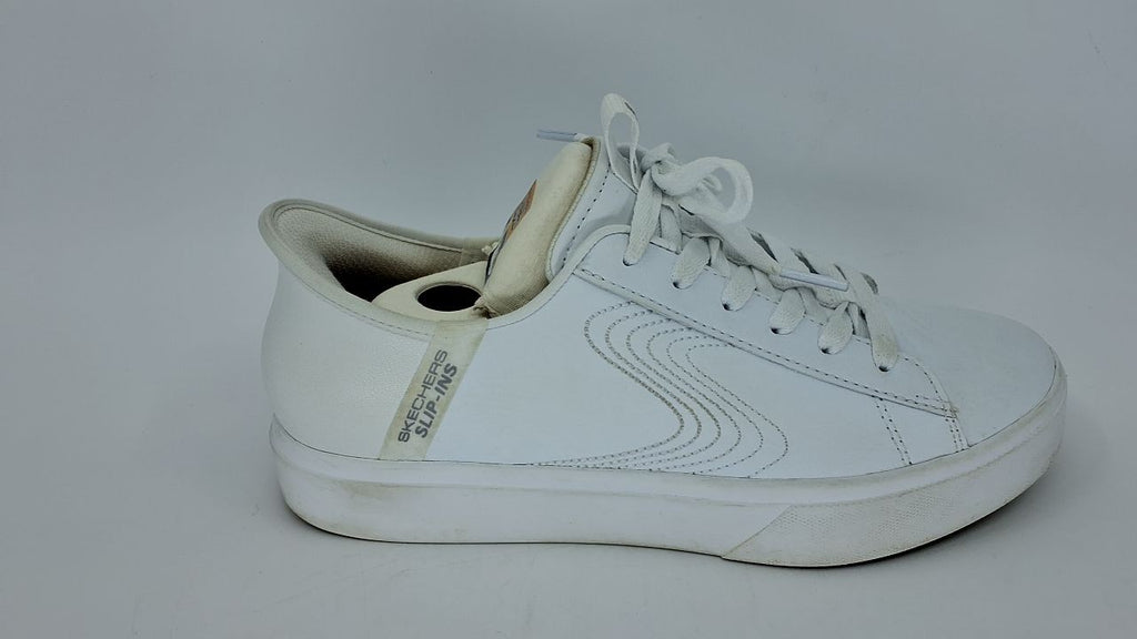 Skechers Court Classics Women's,Eden LX-Royal Stride,WHT, 7 M US