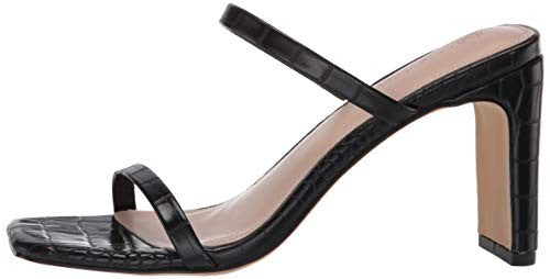 The Drop Women's Avery Sandal, Black, 8.5 B US