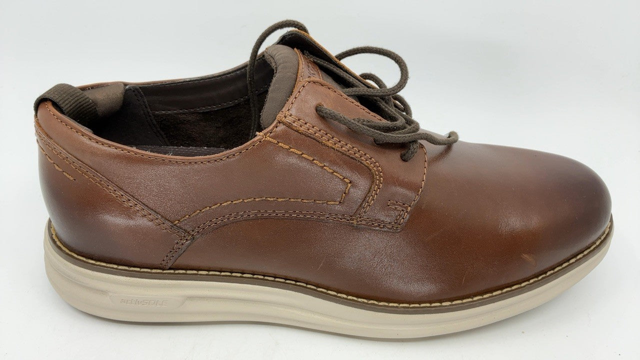 Rockport Men's Canton, Dark Natural Leather, 11.5 Wide