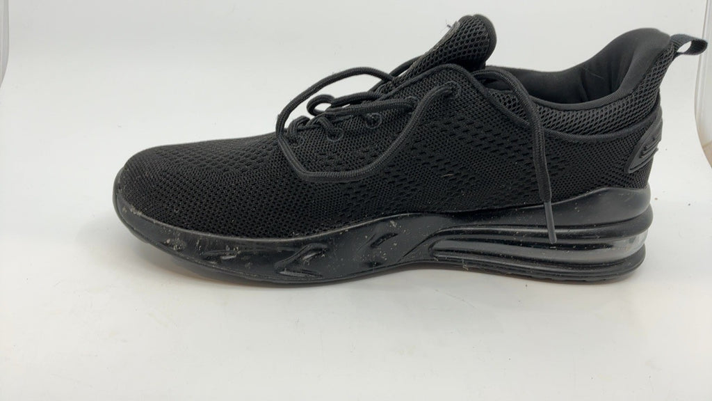 Womens 10W Black Slip On Work Shoes Non Slip Sneakers by LARNMERN