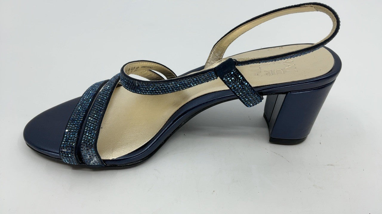 Naturalizer Vanessa2 Strappy Heeled Sandal, French Navy, 7W