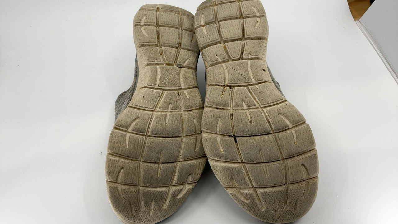 Skechers Summits Hands-Free Slip-Ins, Memory Foam, Vegan, Grey Mint, 8.5W