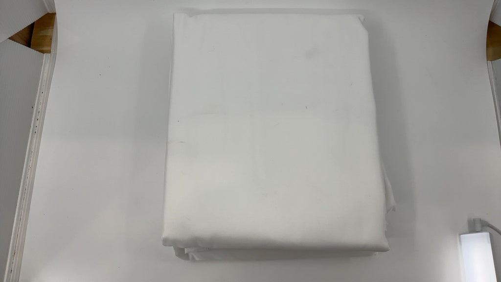 King Microfiber Bed Sheet Set 4PC 14-Inch Deep Pockets Bright White