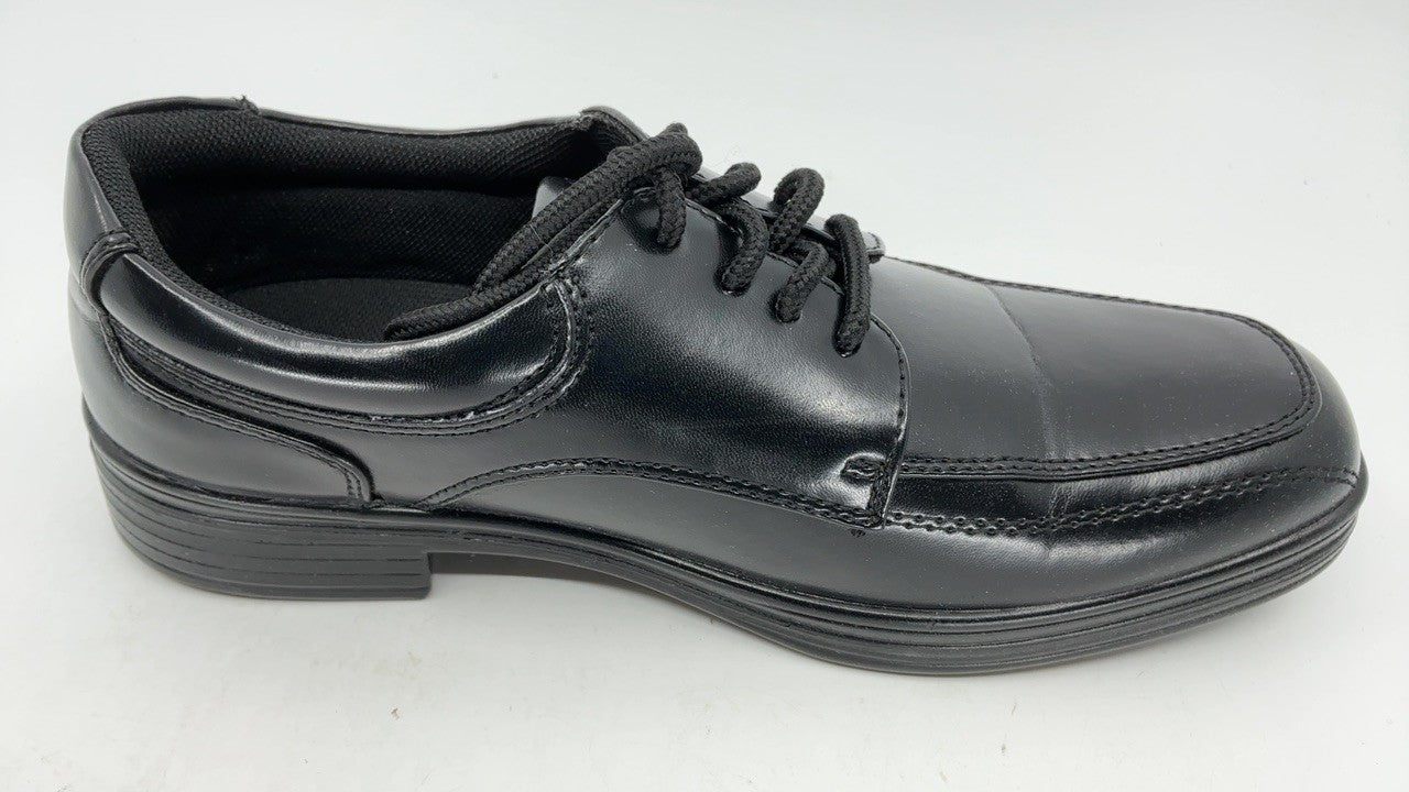 Deer Stags Sharp Boys' Oxford, Black, 5 Big Kid Medium