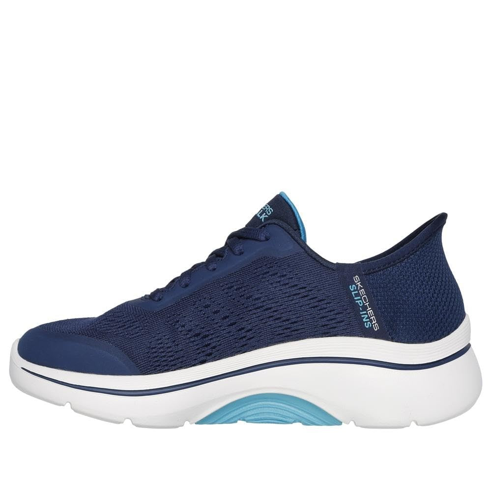 Skechers Go Walk Arch Fit 2.0 Slip-Ins Sneakers, Navy/Aqua, Size 7
