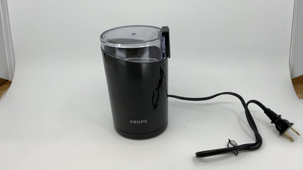 KRUPS Precision Coffee Grinder, 3 Oz, Stainless Steel Blades, Black