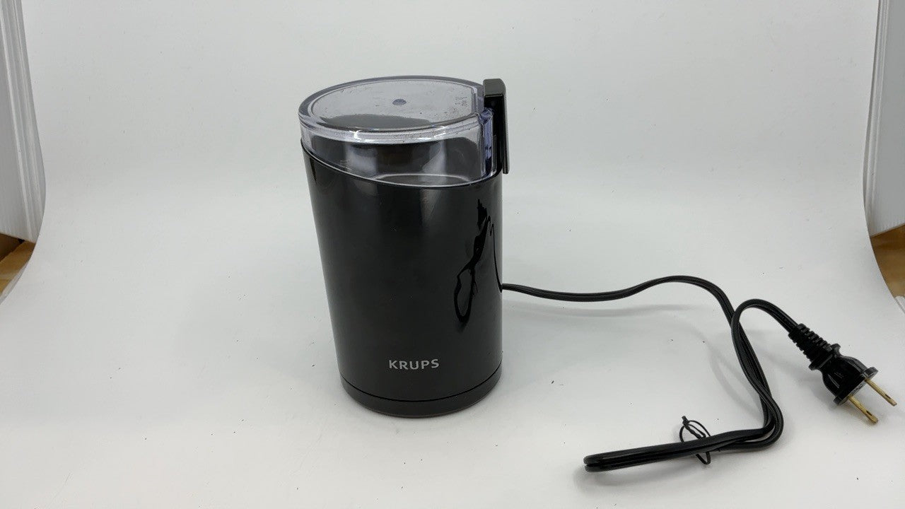 KRUPS Precision Coffee Grinder, 3 Oz, Stainless Steel Blades, Black