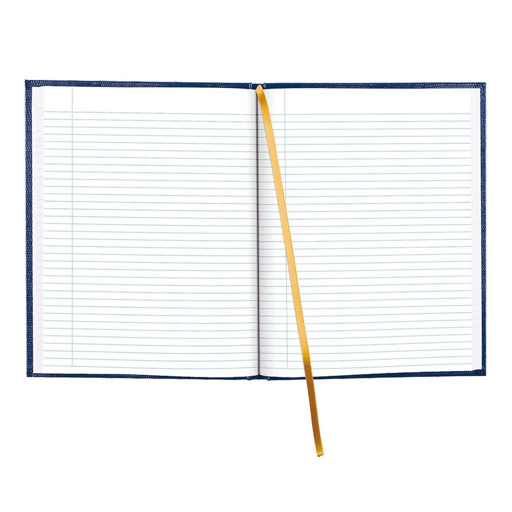 Blueline Executive Journal, Blue Lizard Hard Cover, 150 Pages, 10.75x8.5