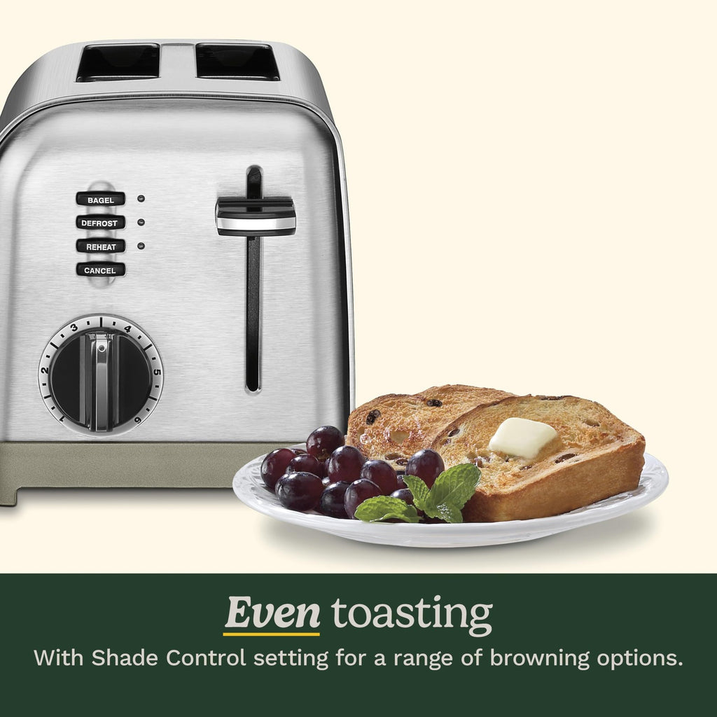 Classic Series 2-Slice Stainless Steel Wide Slot Toaster