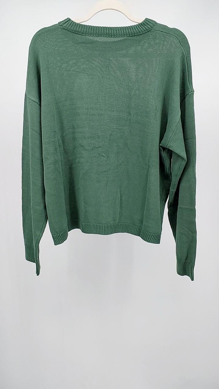 Loose-Fit Dropped Shoulder Sweater