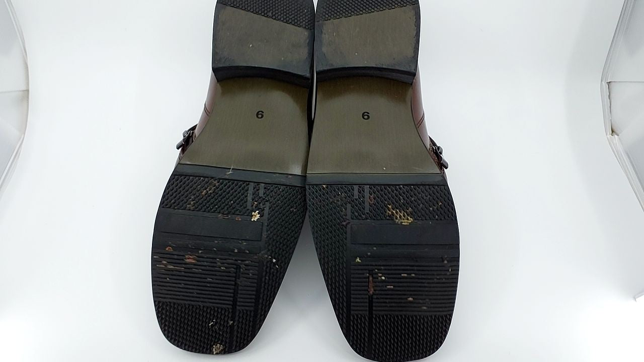 Calden Men's Zipper Dress Boots - 3.2 In Taller, Size 9 D, Brown Leather