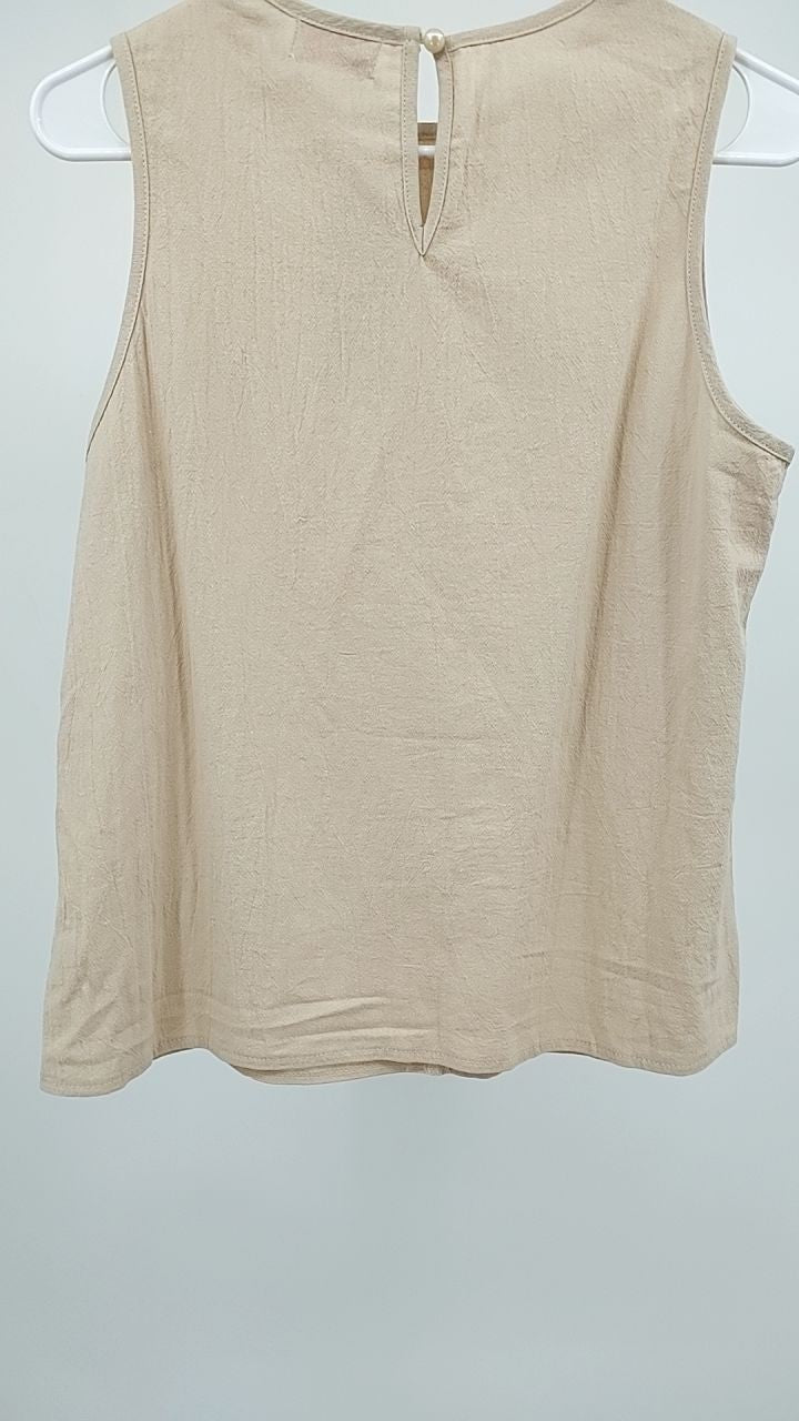 Lace Detail Round Neck Tank and Shorts Set