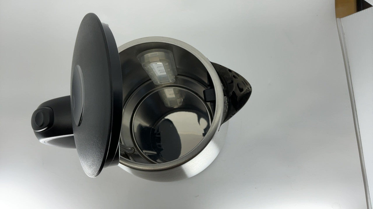 Cordless 1.7L Stainless Steel Electric Kettle, 1500W Fast Boil