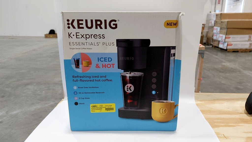 Keurig K-Slim + ICED Coffee Maker 46oz Reservoir Energy Efficient