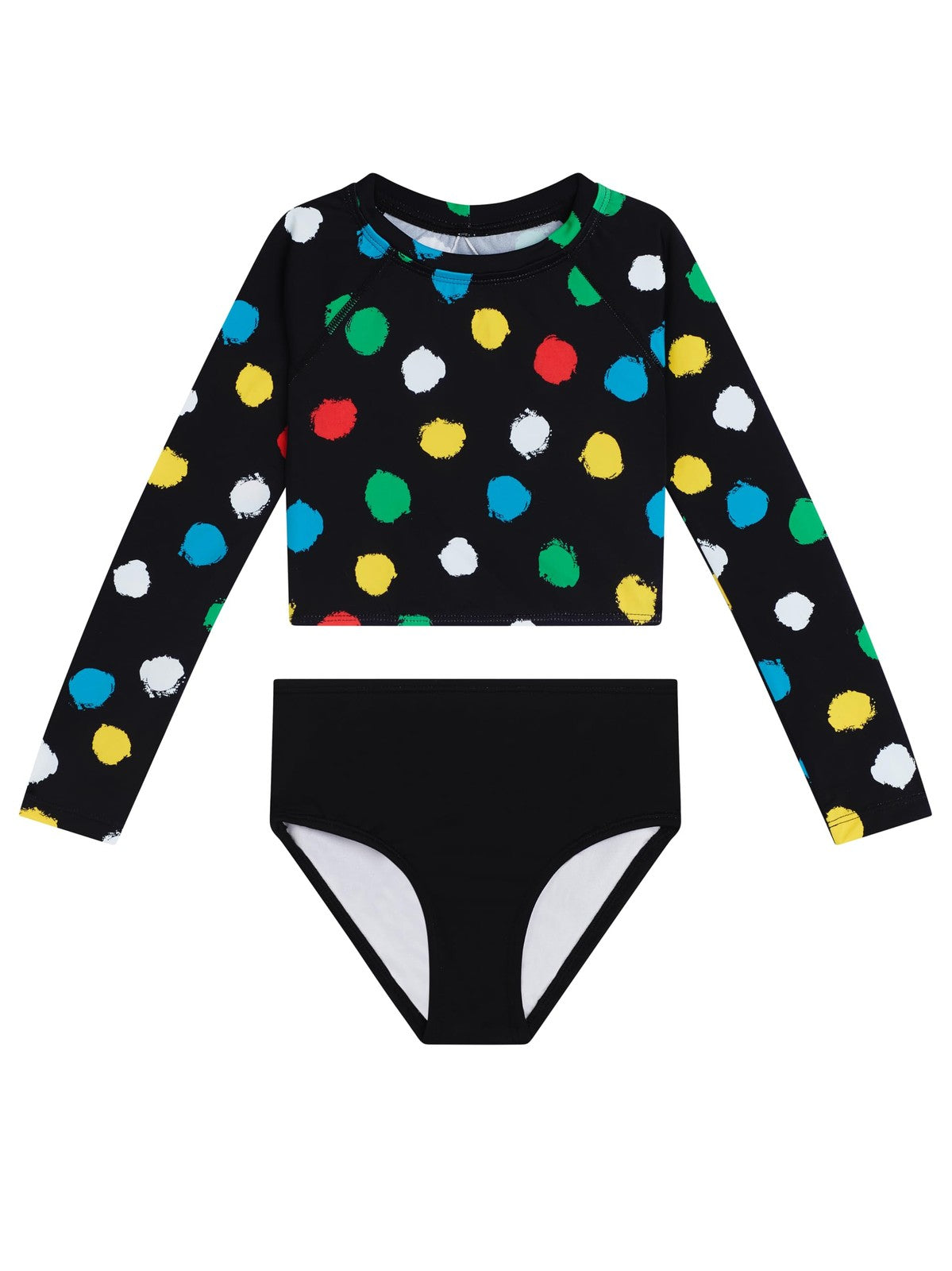Cori Long Sleeve Rashguard Two Piece Swim Set