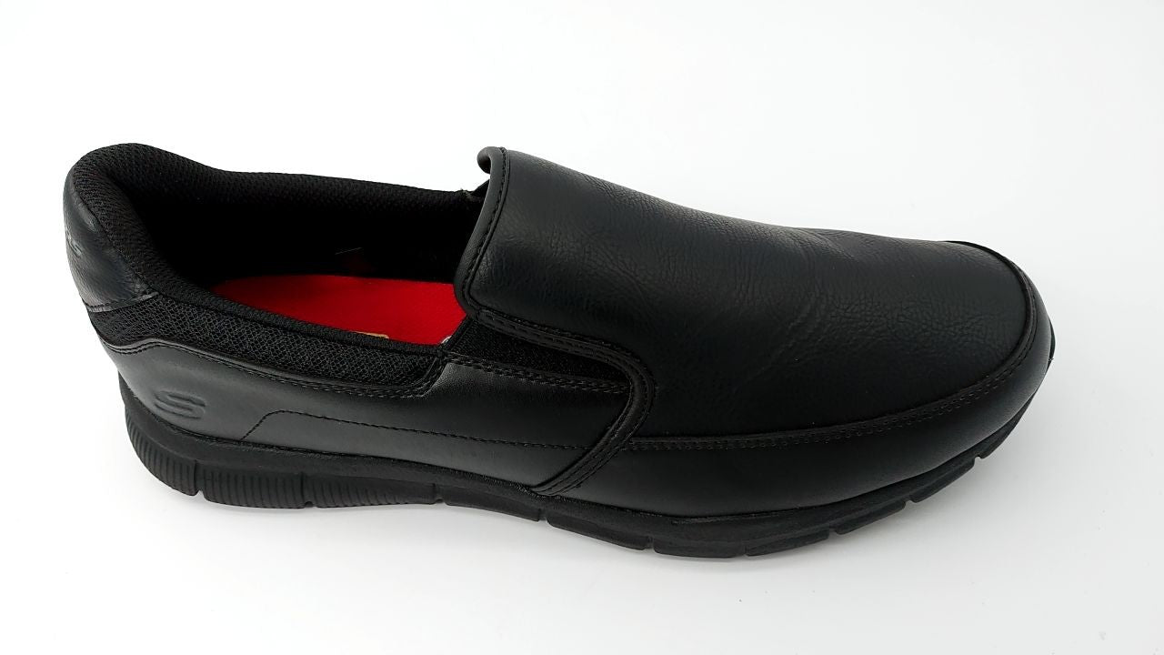 Skechers Work Nampa-Groton - Mens 13 Black Slip on Medium