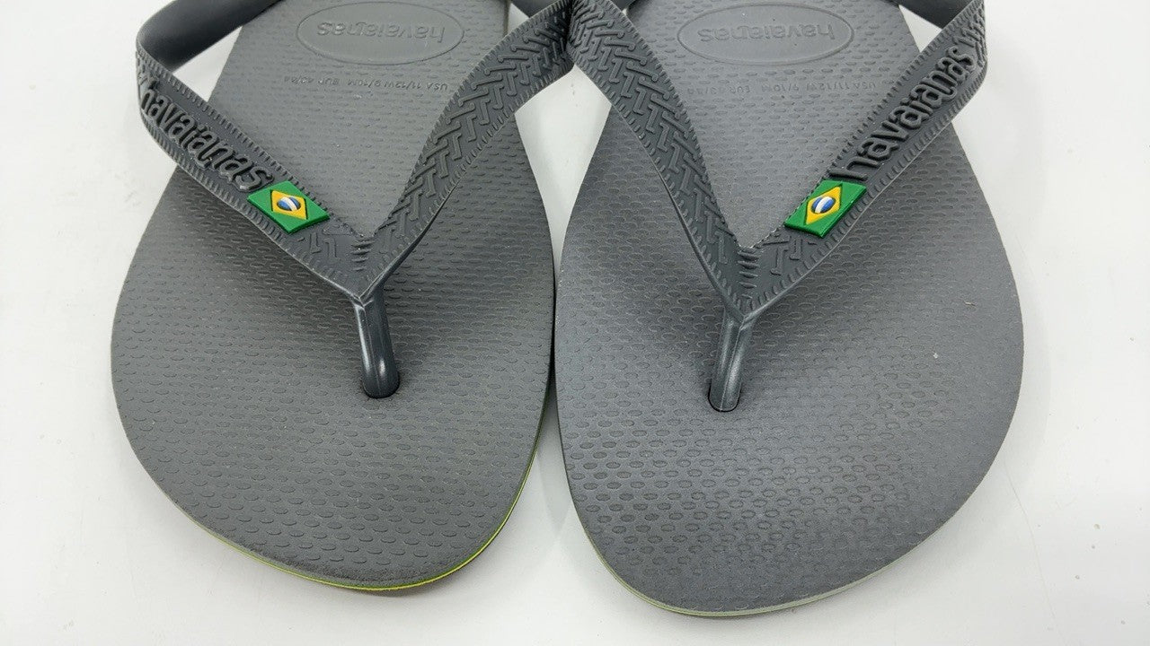 Women's Brazil Flip Flops Steel Grey