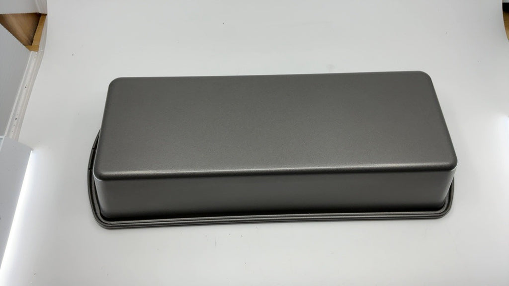 Even Heat Nonstick Steel Loaf Pans, 13 x 5 in, Gray, Set of 2