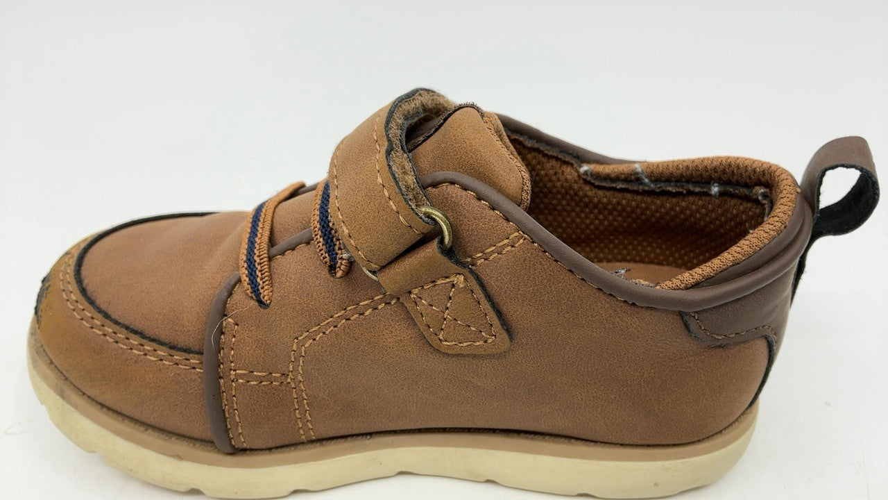 Stride Rite 360 Boys Ethan Dress Shoe, Tan, 8 Toddler