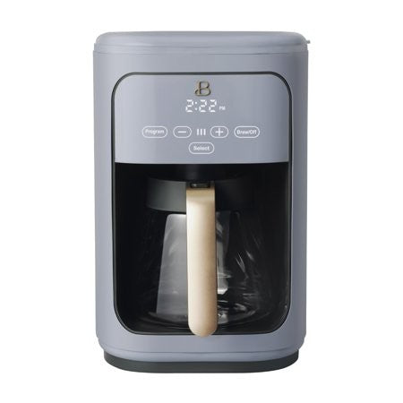 Cornflower Blue 14-Cup Programmable Coffee Maker w/ Touch Display