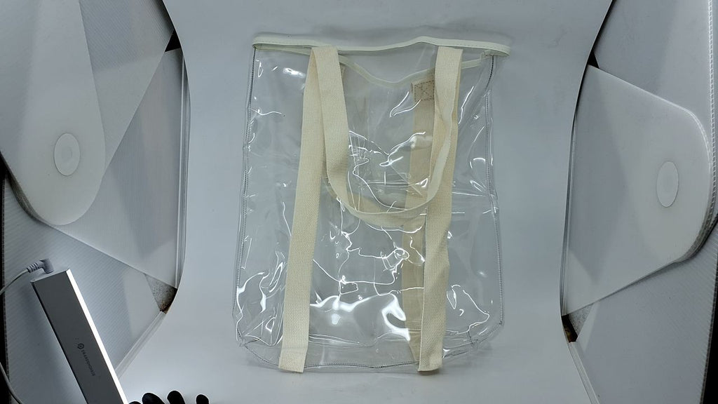 Clear Stadium Bag 12x6x12, Water Resistant Tote for Events & Festivals