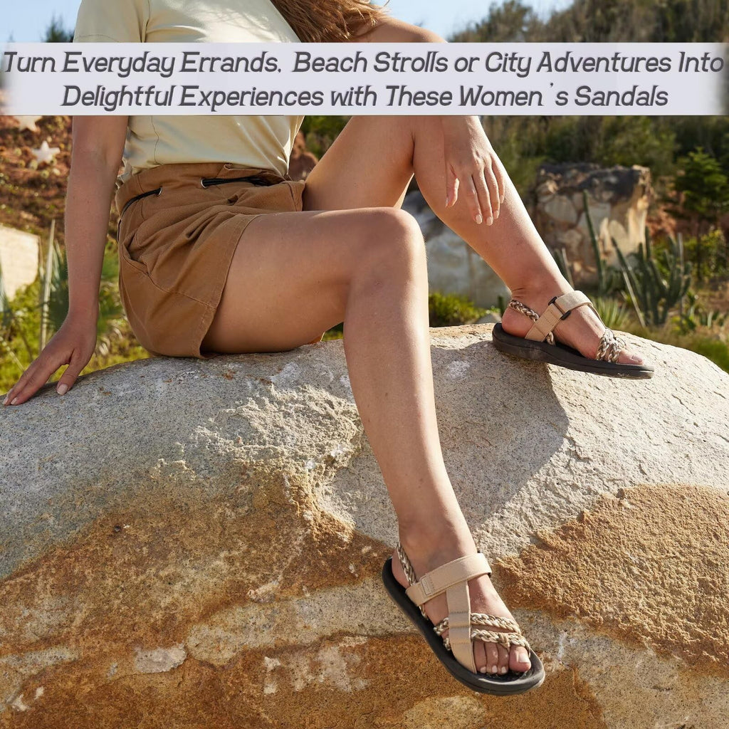 MEGNYA Soft Arch Support Walking Shoes for Women, Adjustable Hook and Loop,  9